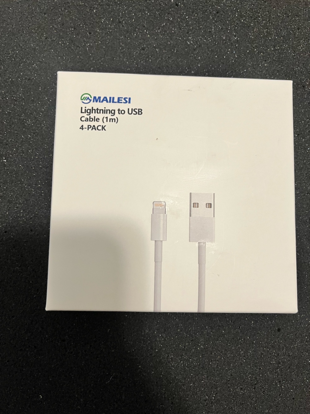 Lightning to USB Cable 4-Pack in White
